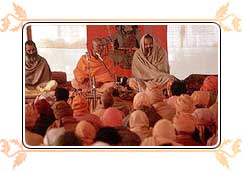 Pilgrims in Kumbh Mela