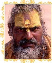 Sadhu at Kumbh Mela Festival