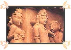 Sculptures of Khajuraho